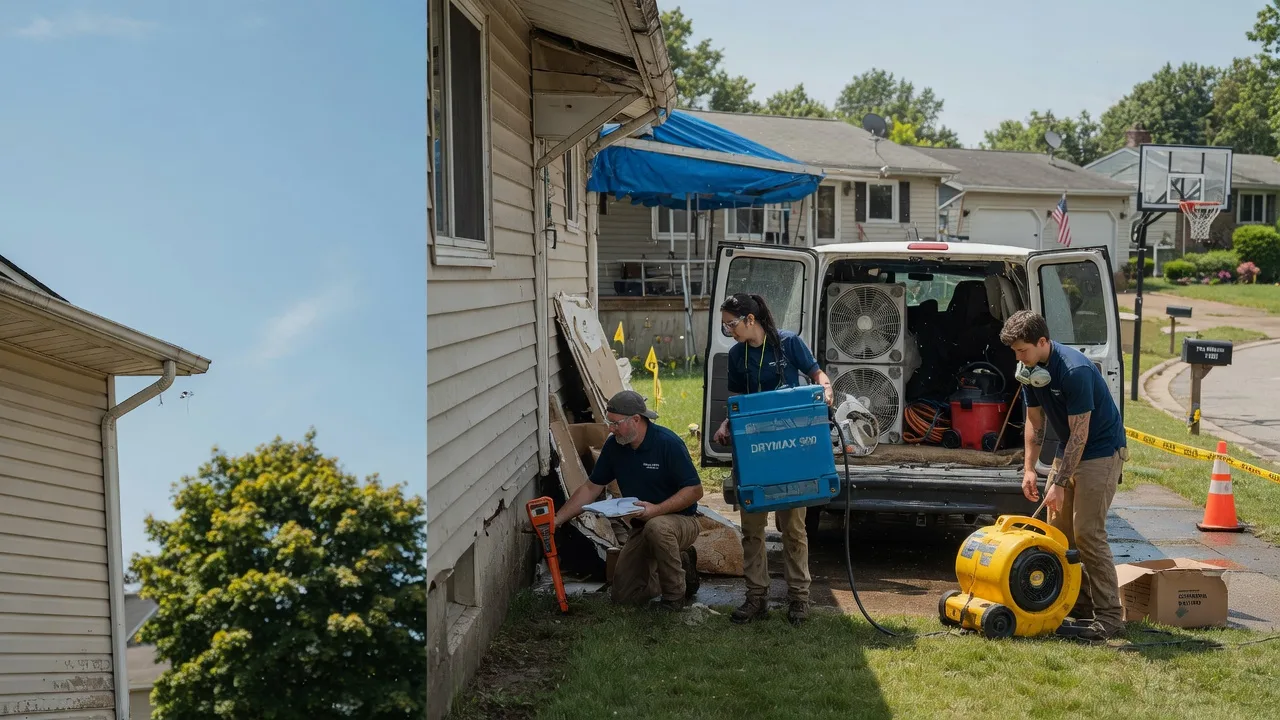 Ceiling Leak Cleanup in Busy, KY near me